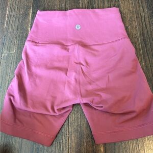 lululemon athletica Women's Mauve Bike Shorts
